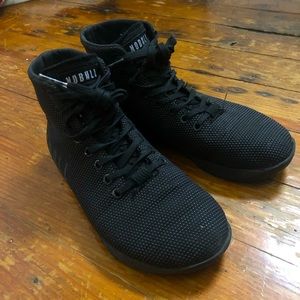 NoBull Project High Top Black Trainers W 7.5